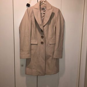 Cream Pea Coat